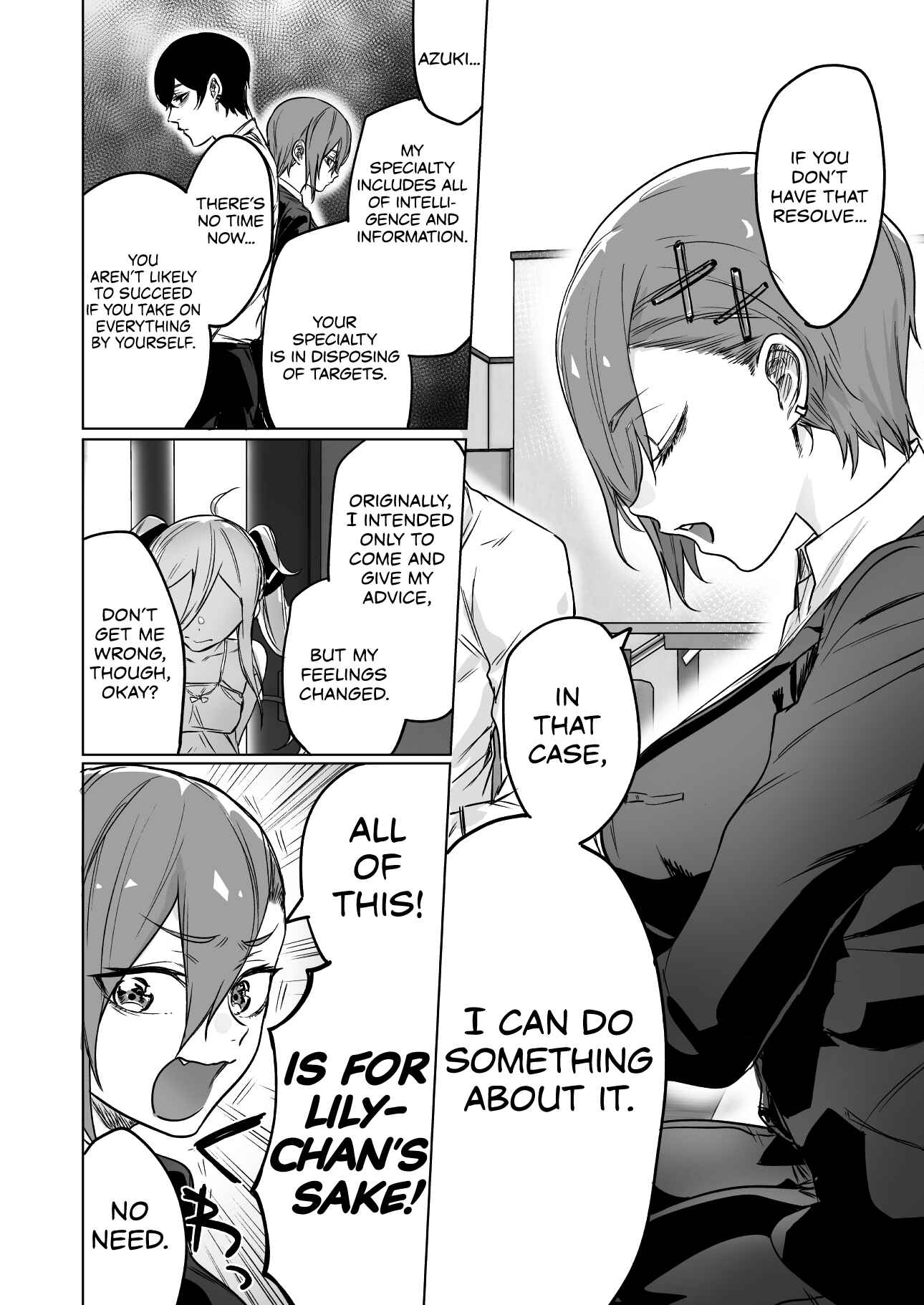 Today Once Again, the Assassin Cannot Win Against the Girl He Picked Up! Chapter 11 page 1