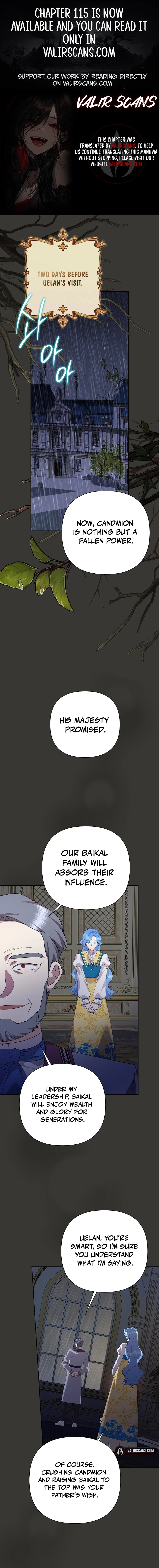 Today the Villainess has Fun Again Chapter 112 page 0