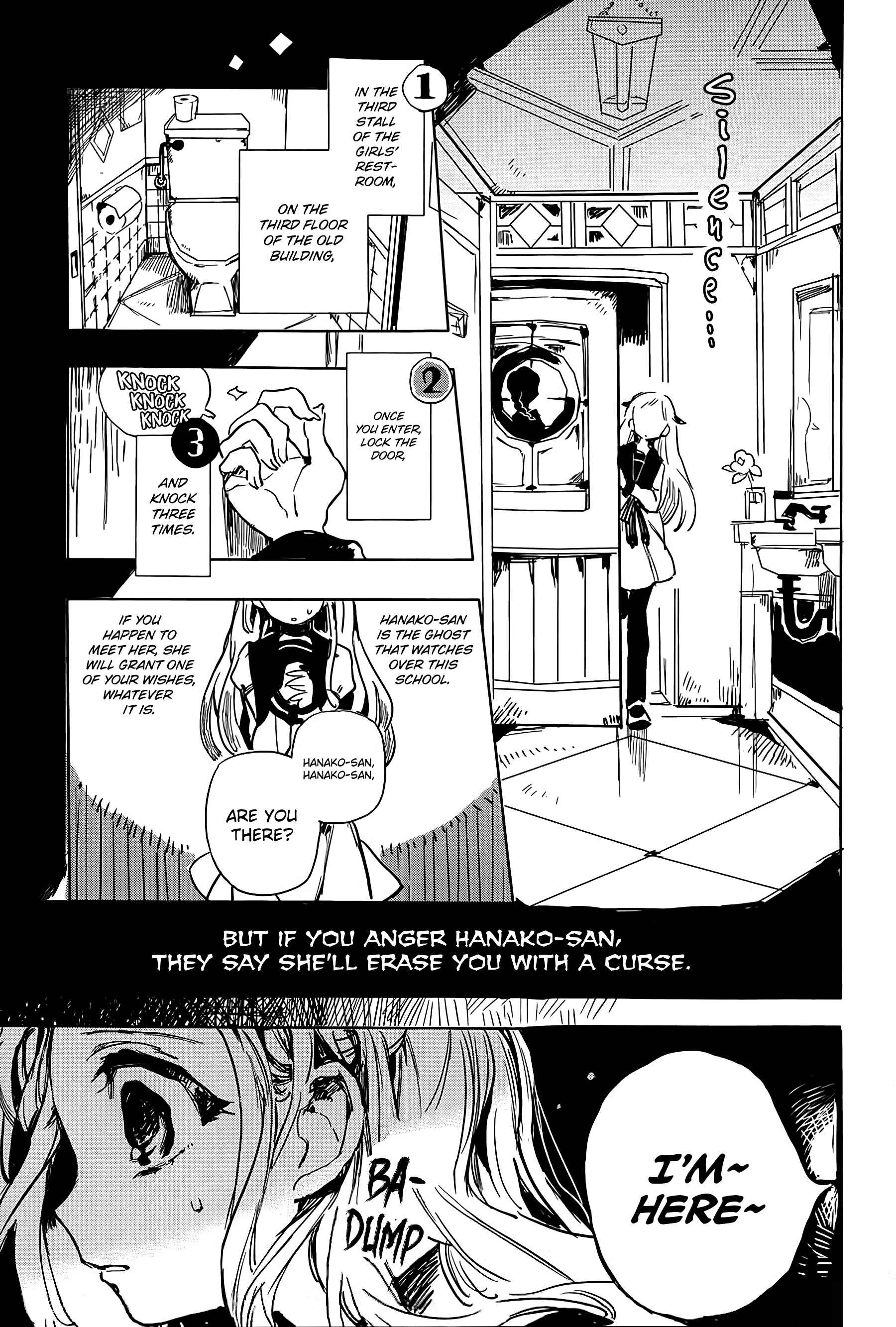 Toilet-bound Hanako-kun Chapter 1 page 4