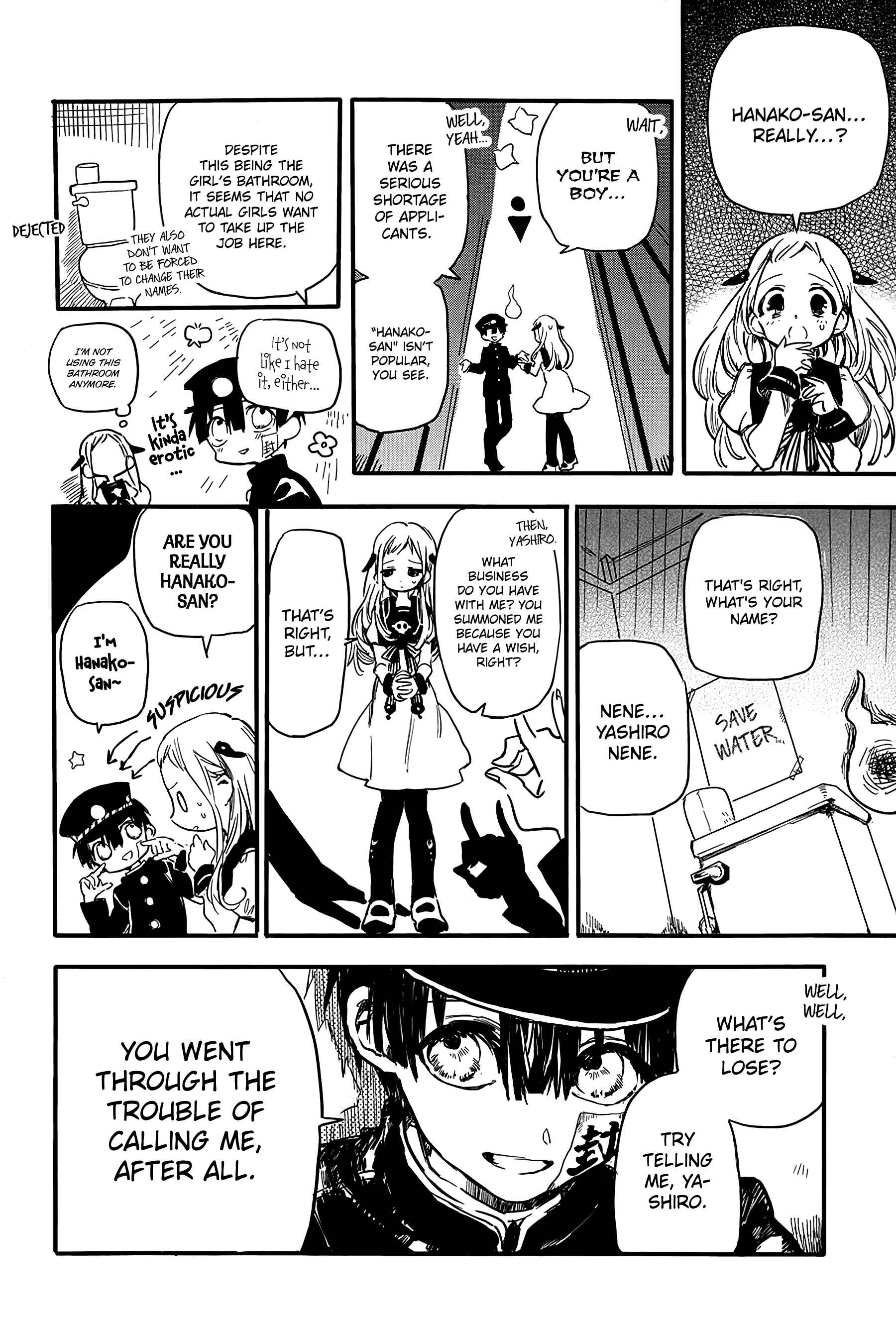Toilet-bound Hanako-kun Chapter 1 page 7