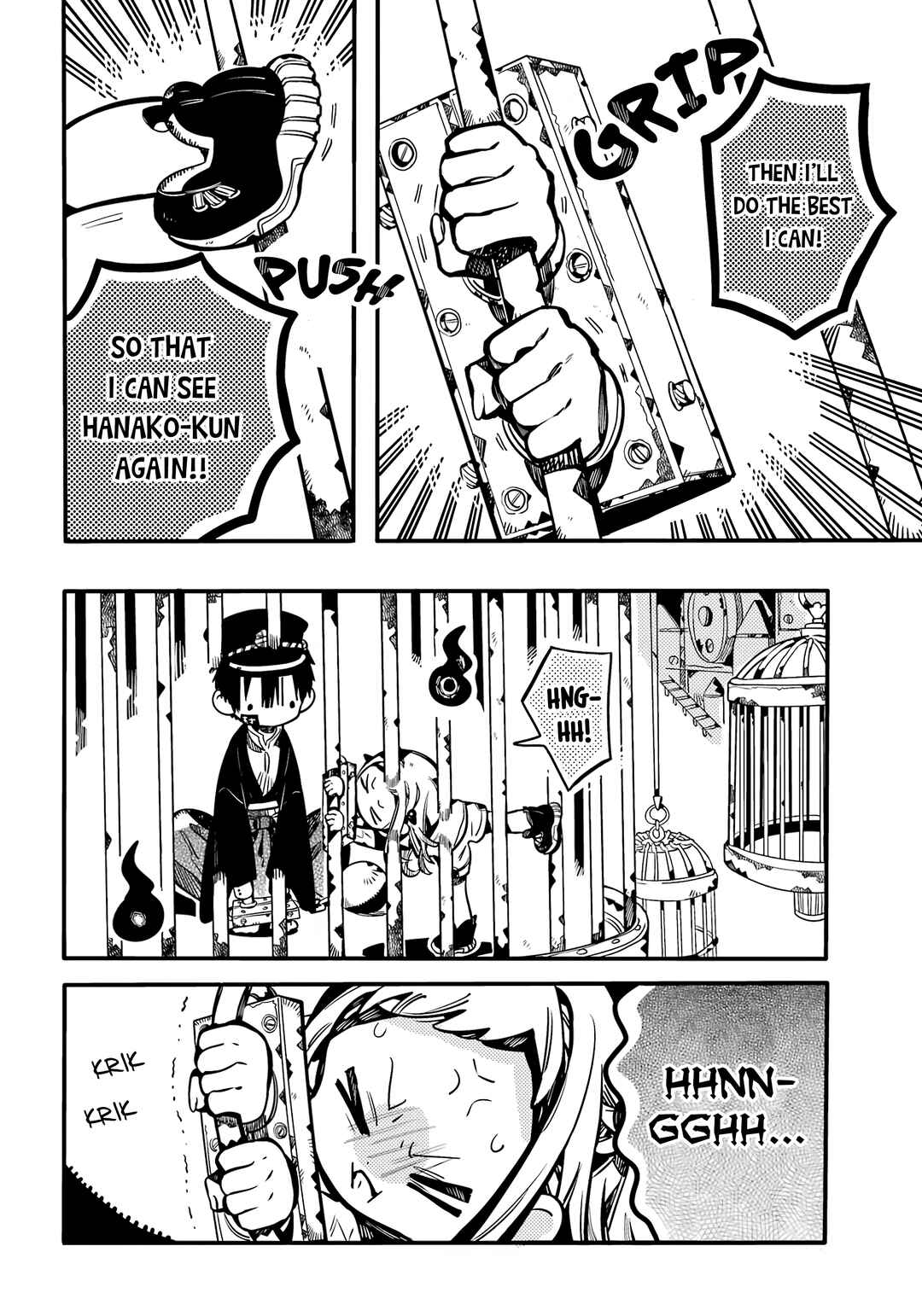 Toilet-bound Hanako-kun Chapter 108 page 14