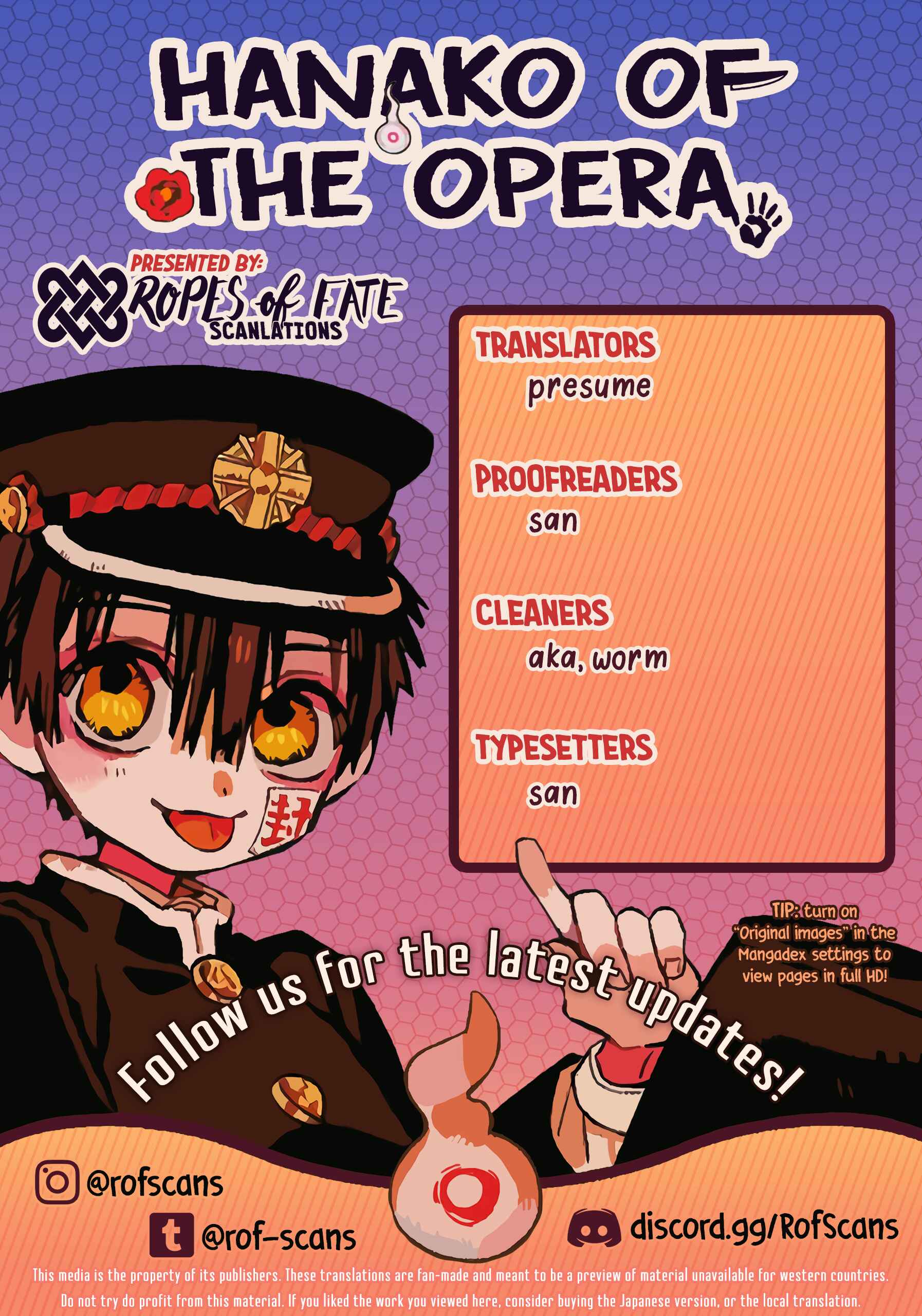 Toilet-bound Hanako-kun Chapter 65.5 page 0
