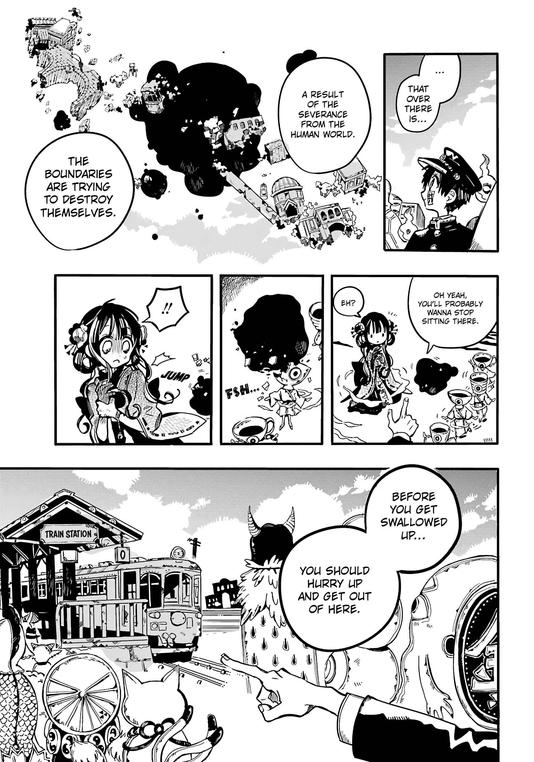 Toilet-bound Hanako-kun Chapter 84 page 14