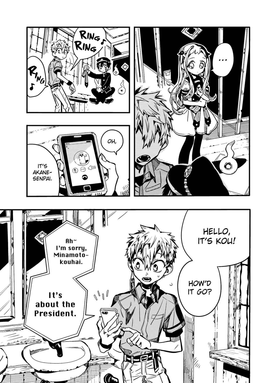 Toilet-bound Hanako-kun Chapter 96 page 11