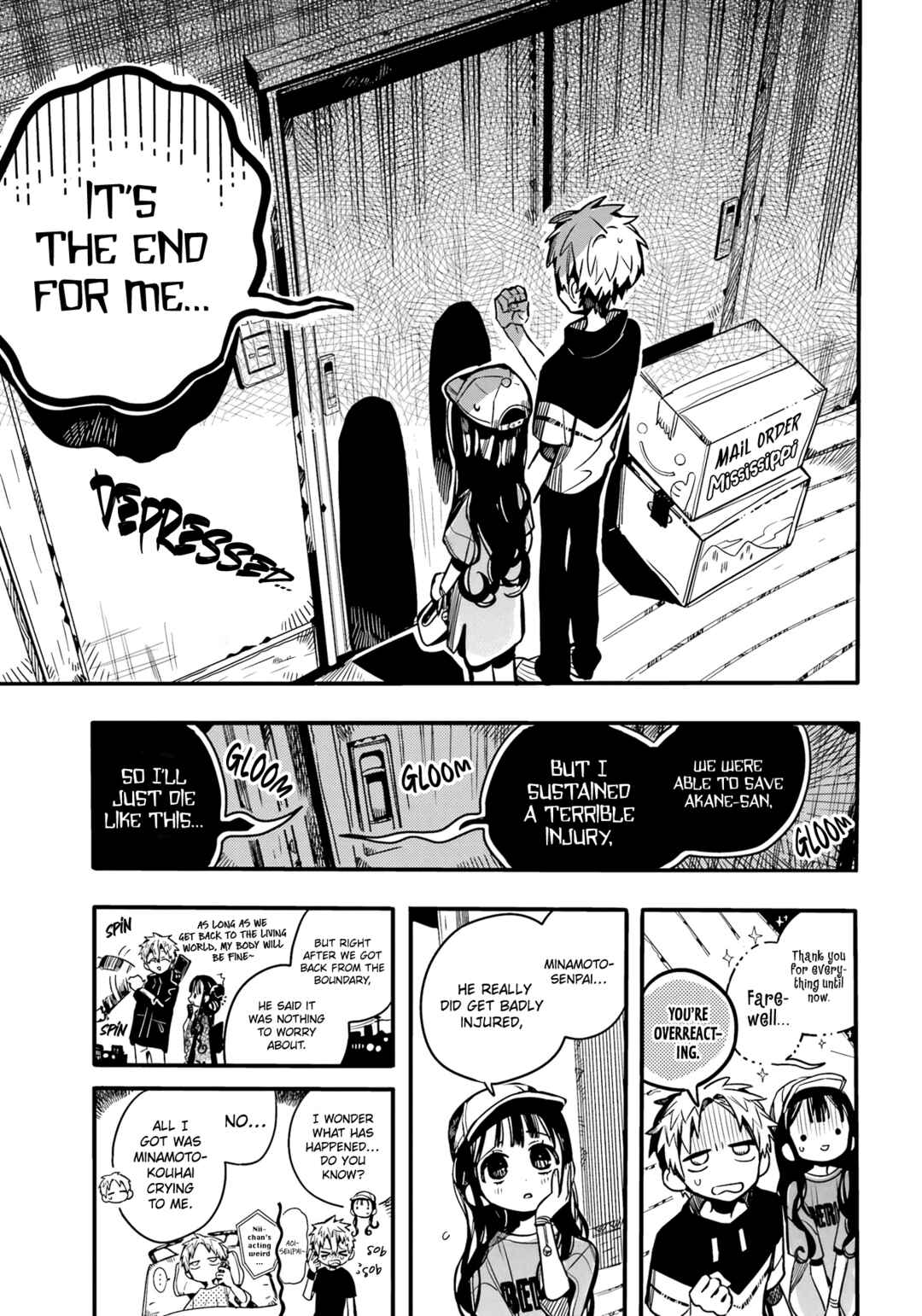 Toilet-bound Hanako-kun Chapter 96 page 13