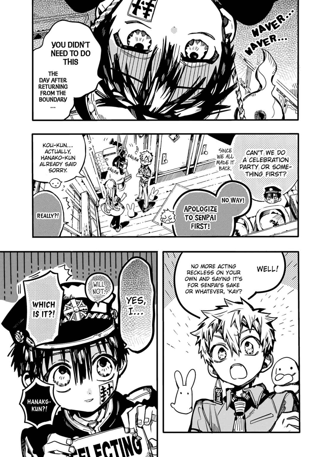 Toilet-bound Hanako-kun Chapter 96 page 3