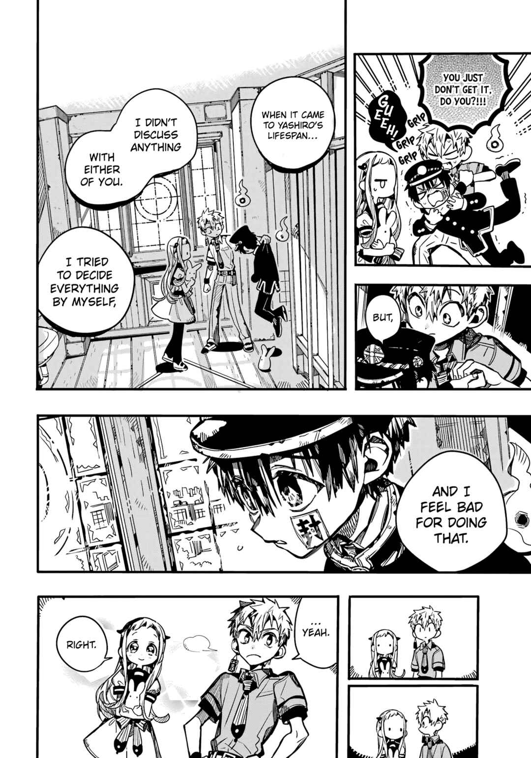 Toilet-bound Hanako-kun Chapter 96 page 4