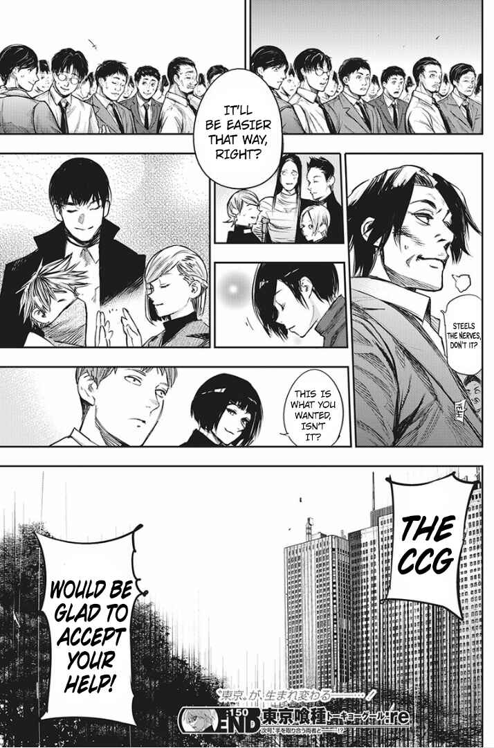 Tokyo Ghoul:re Chapter 150 page 18