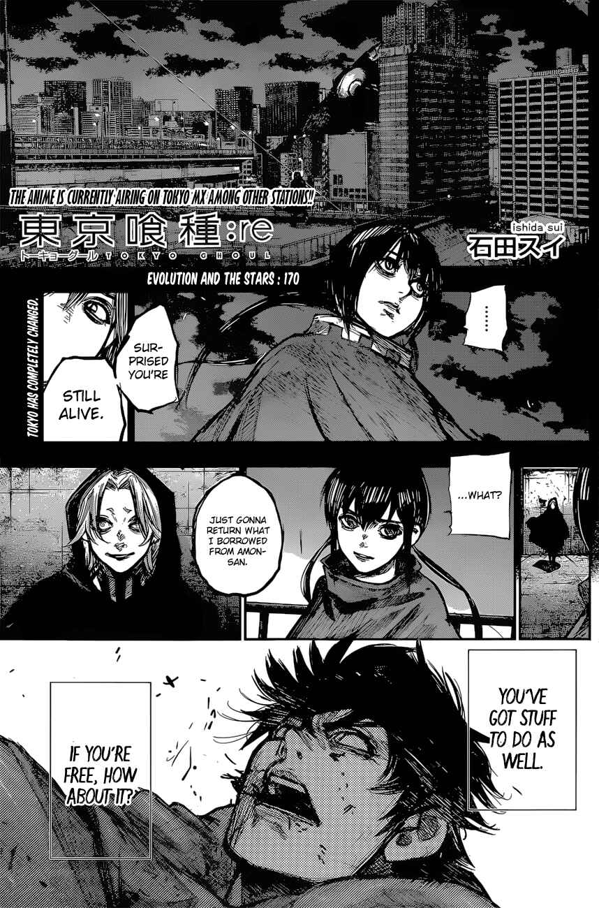 Tokyo Ghoul:re Chapter 170 page 0