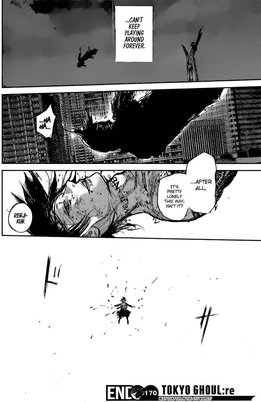 Tokyo Ghoul:re Chapter 170 page 17