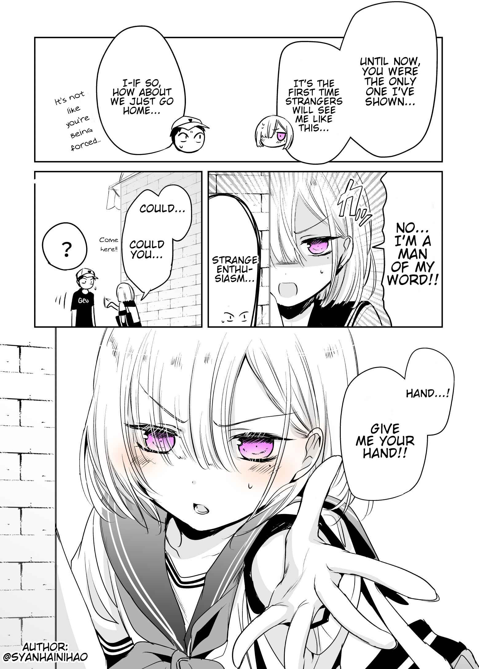 Tomodachi ga Skirt haite mitai tte Itte kita Ken Chapter 4 page 2
