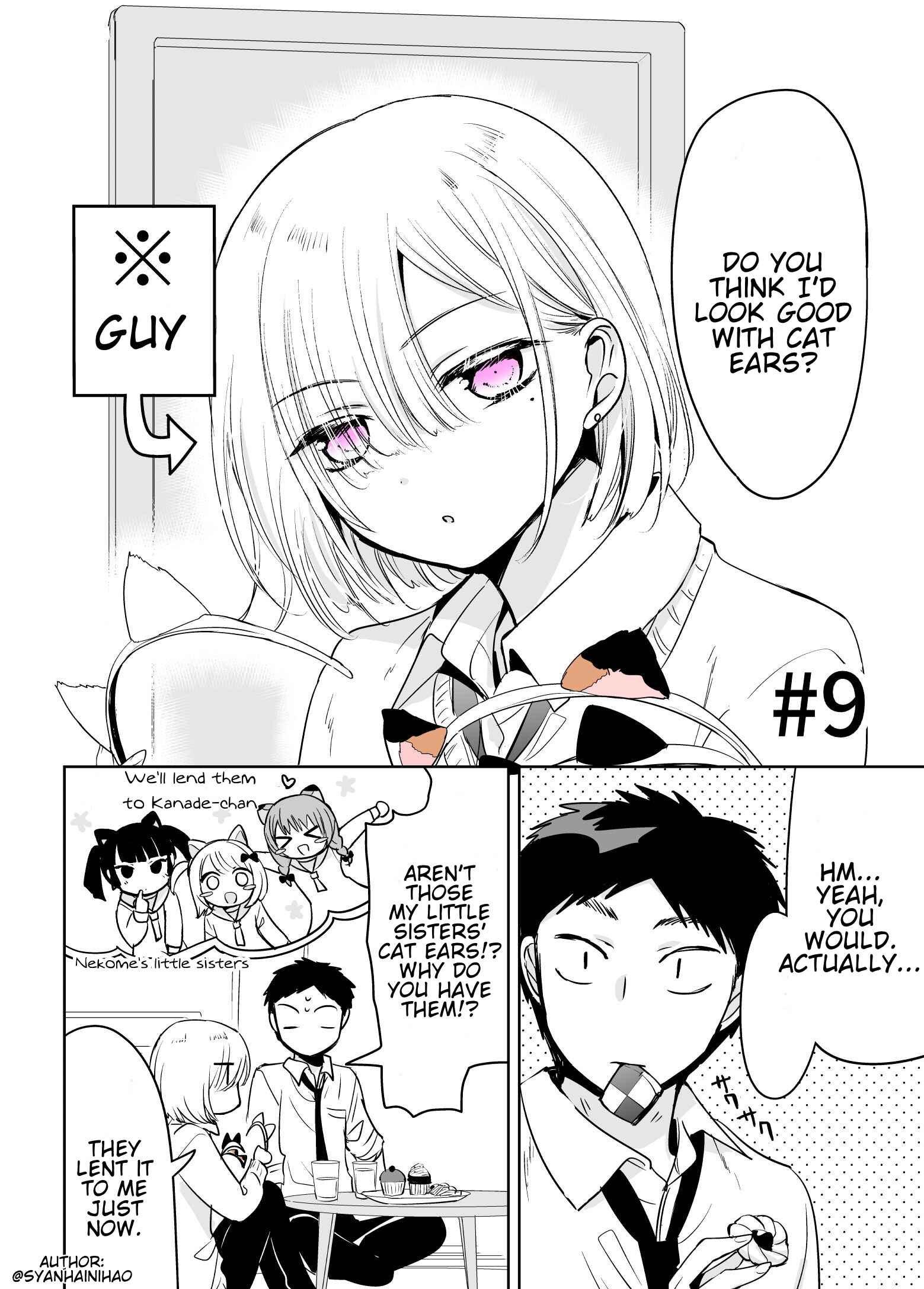 Tomodachi ga Skirt haite mitai tte Itte kita Ken Chapter 9 page 0
