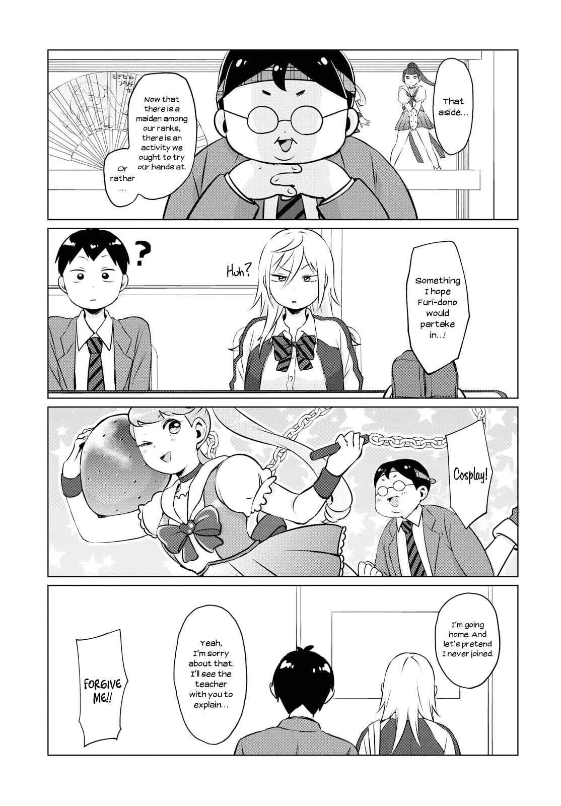 Tonari no Furi-san ga Tonikaku Kowai Chapter 4 page 11