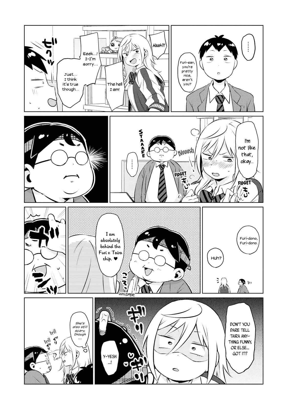 Tonari no Furi-san ga Tonikaku Kowai Chapter 4 page 13
