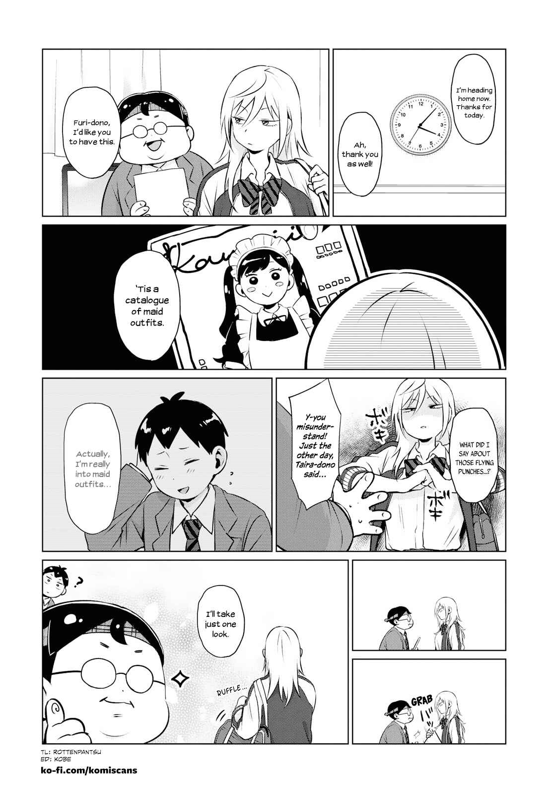 Tonari no Furi-san ga Tonikaku Kowai Chapter 4 page 14