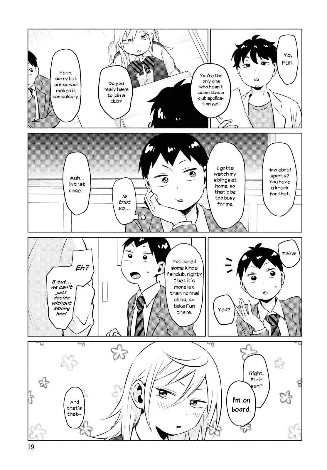 Tonari no Furi-san ga Tonikaku Kowai Chapter 4 page 3