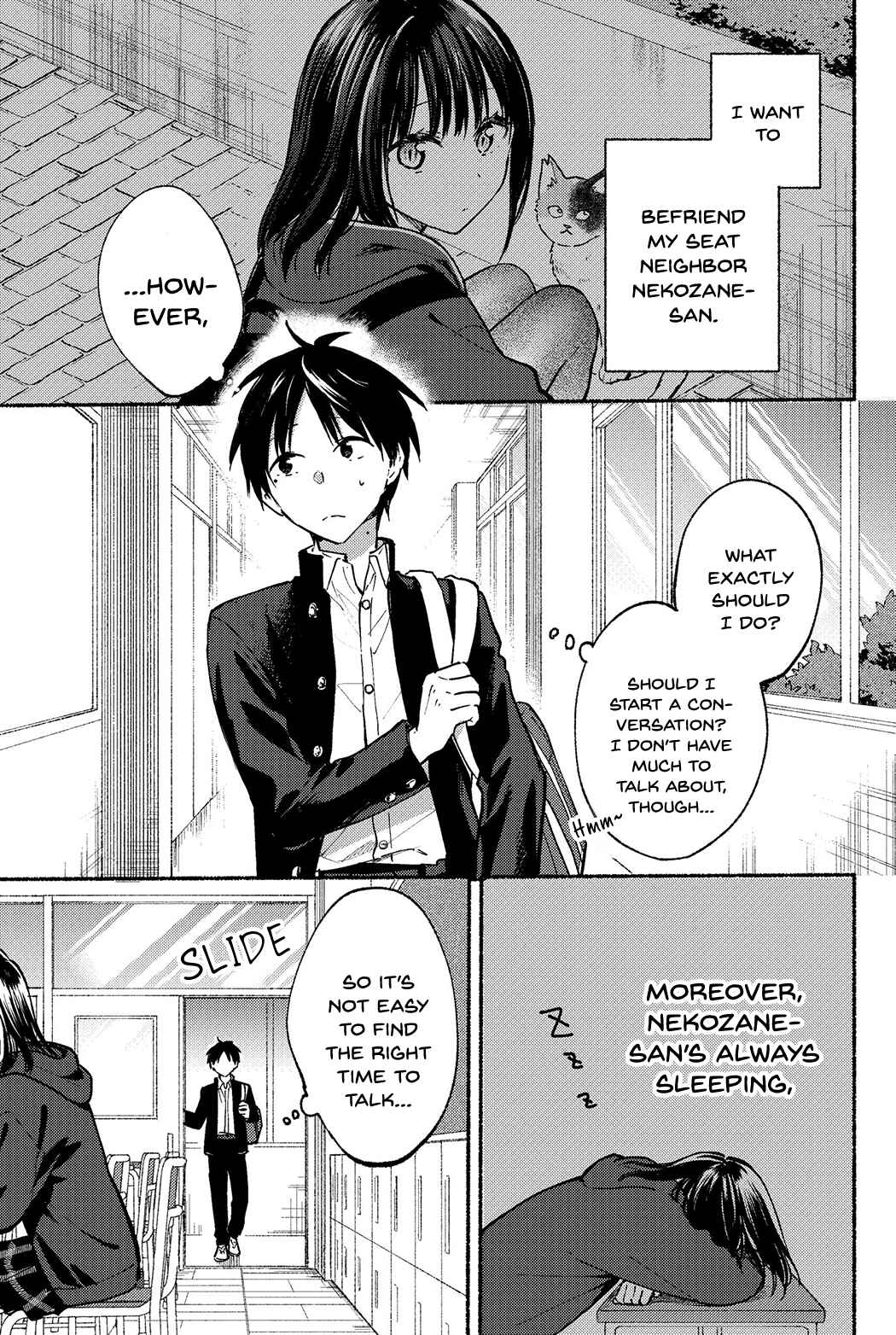 Tonari no Neko to Koi Shirazu Chapter 3 page 0