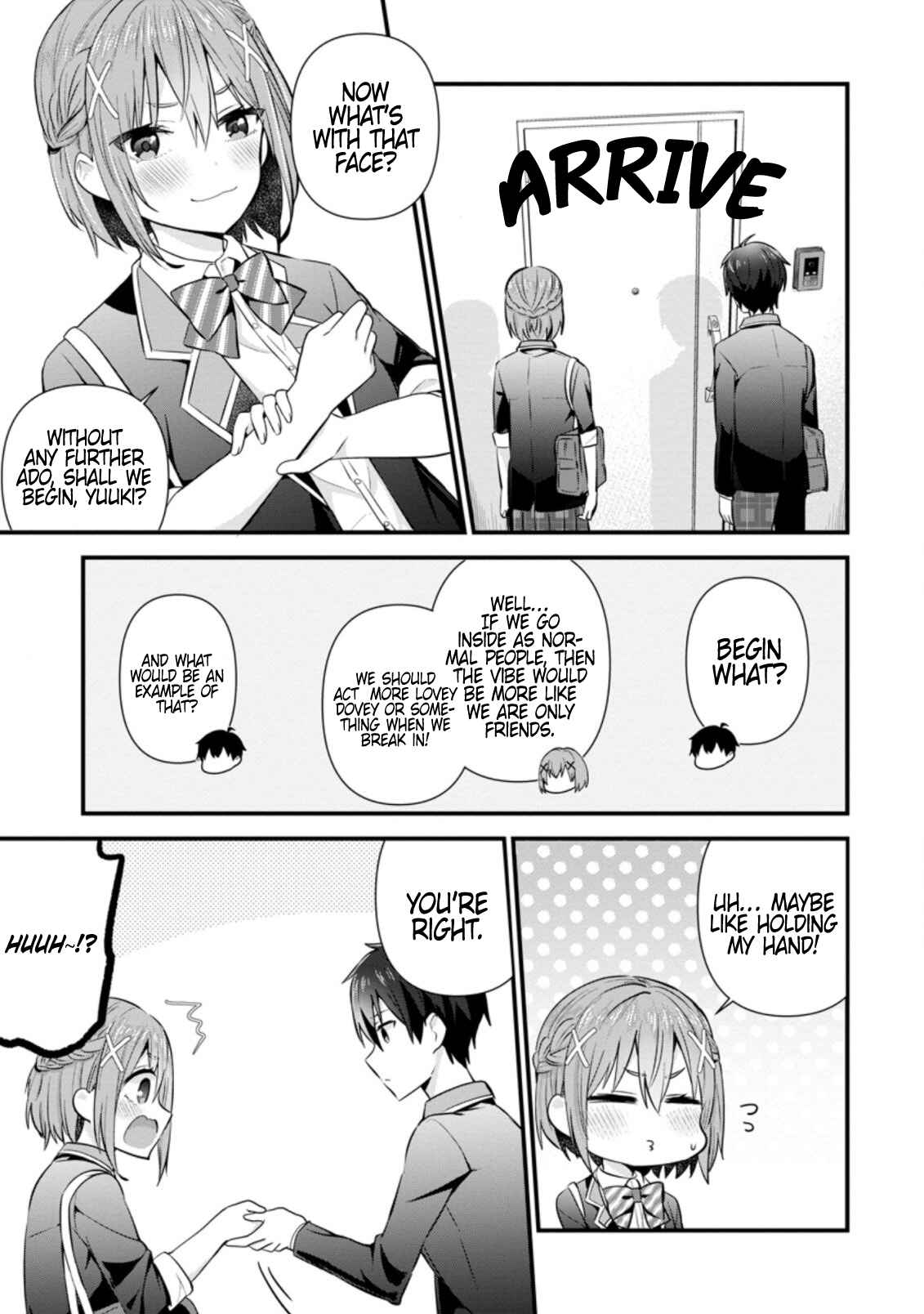 Tonari no Seki ni Natta Bishoujo ga Horesaseyou to Karakattekuru ga Itsunomanika Kaeriuchi ni Shiteita Chapter 7 page 9