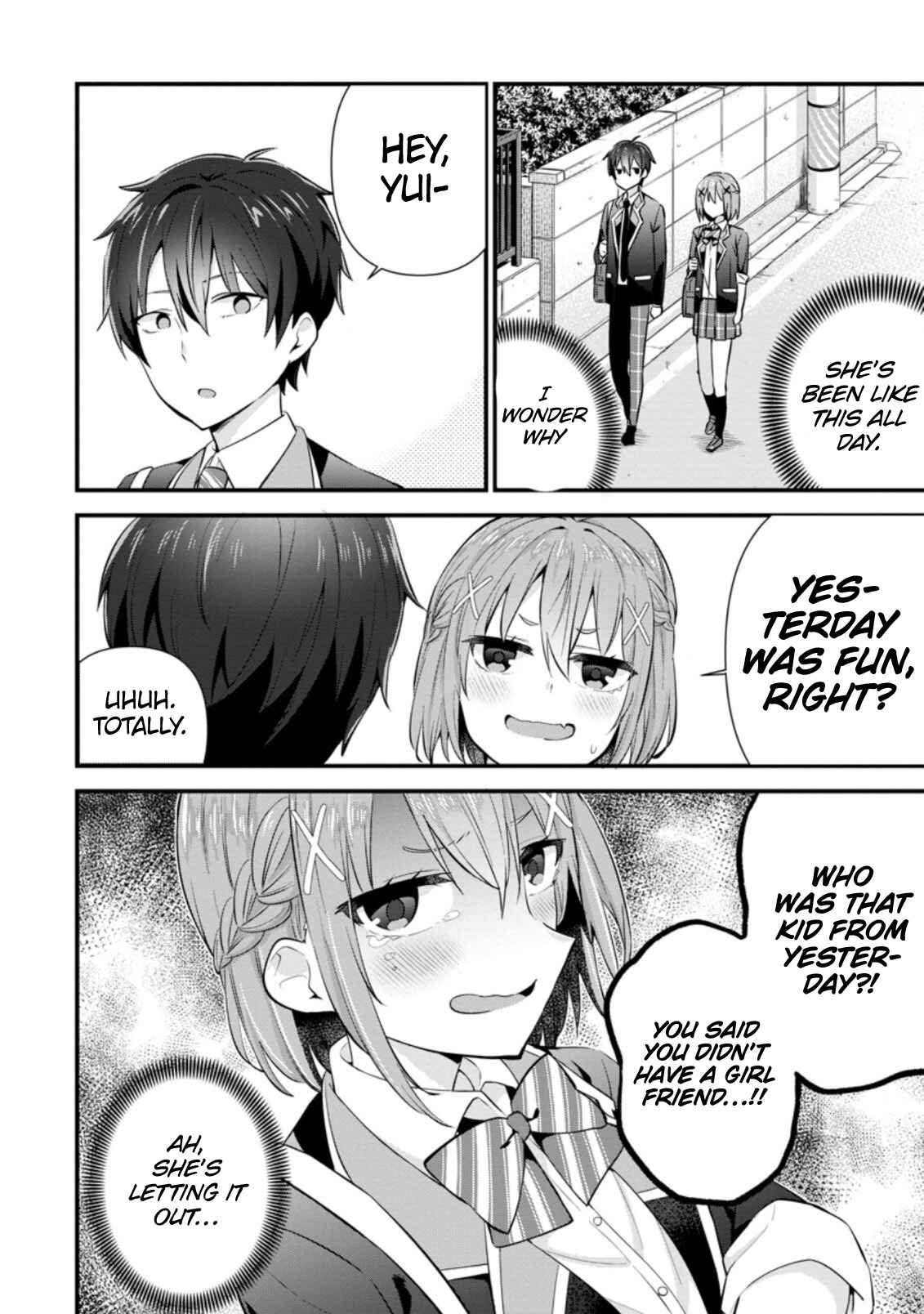 Tonari no Seki ni Natta Bishoujo ga Horesaseyou to Karakattekuru ga Itsunomanika Kaeriuchi ni Shiteita Chapter 7 page 2