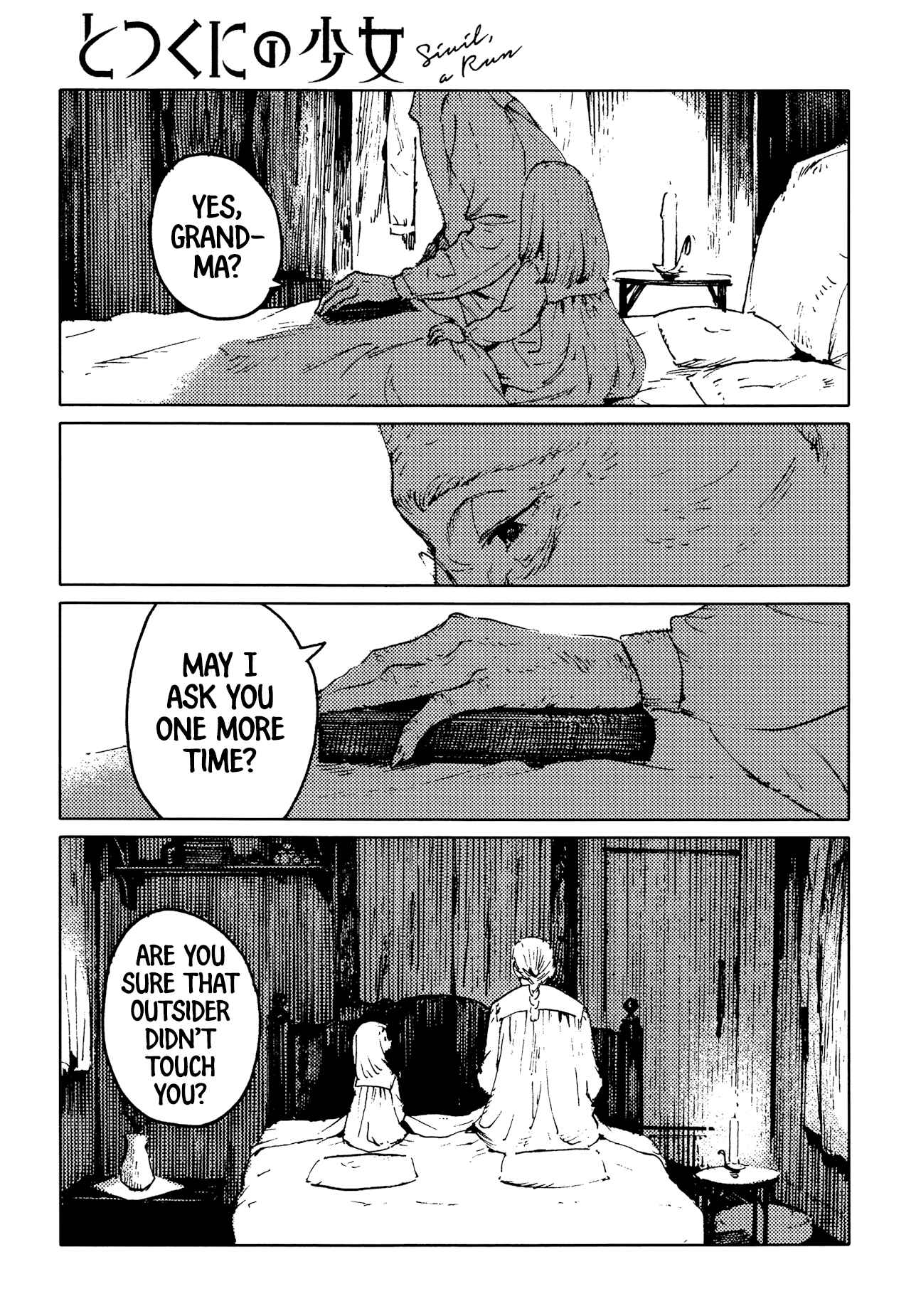Totsukuni no Shoujo – Siúil, a Rún Chapter 13 page 17