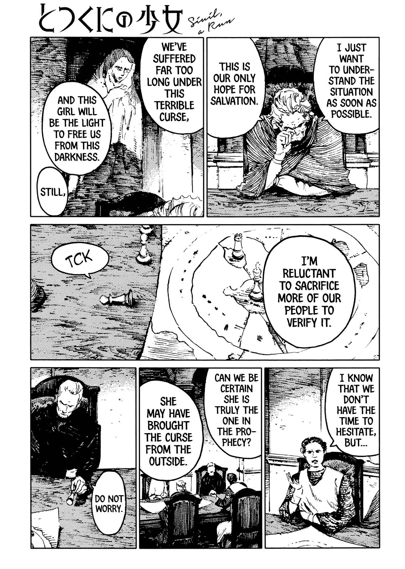 Totsukuni no Shoujo – Siúil, a Rún Chapter 13 page 5