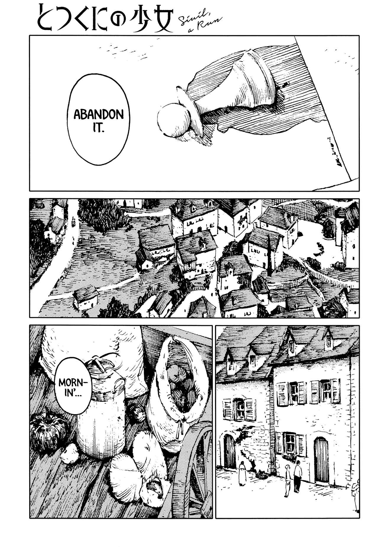 Totsukuni no Shoujo – Siúil, a Rún Chapter 13 page 7