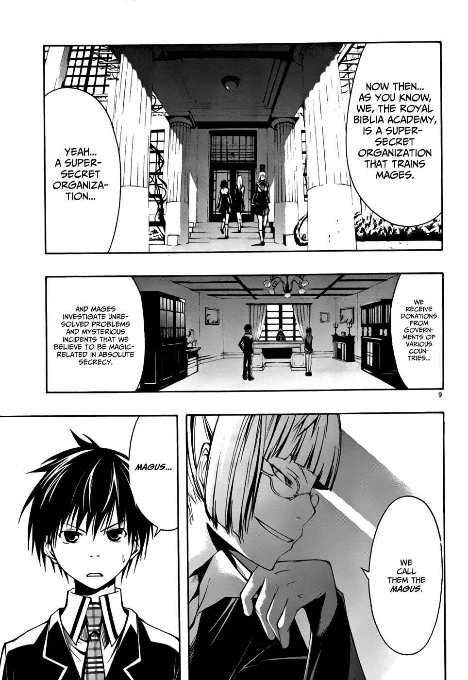 Trinity Seven Chapter 1 page 10