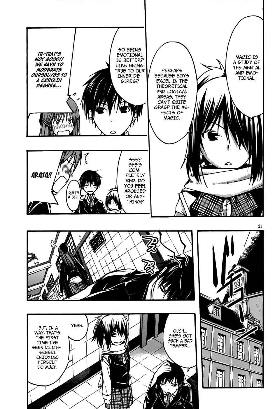 Trinity Seven Chapter 1 page 21