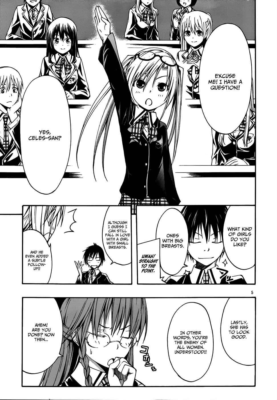 Trinity Seven Chapter 1 page 6