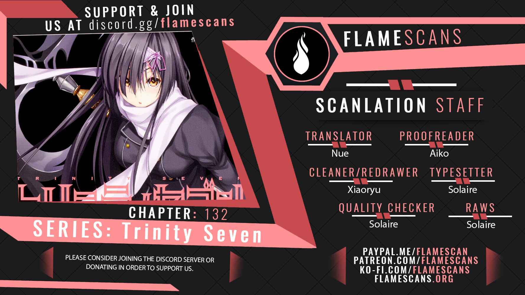 Trinity Seven Chapter 132 page 0