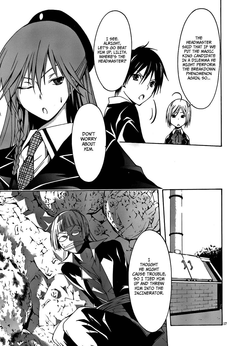 Trinity Seven Chapter 3 page 17