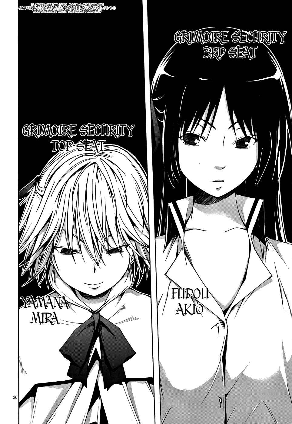 Trinity Seven Chapter 3 page 35