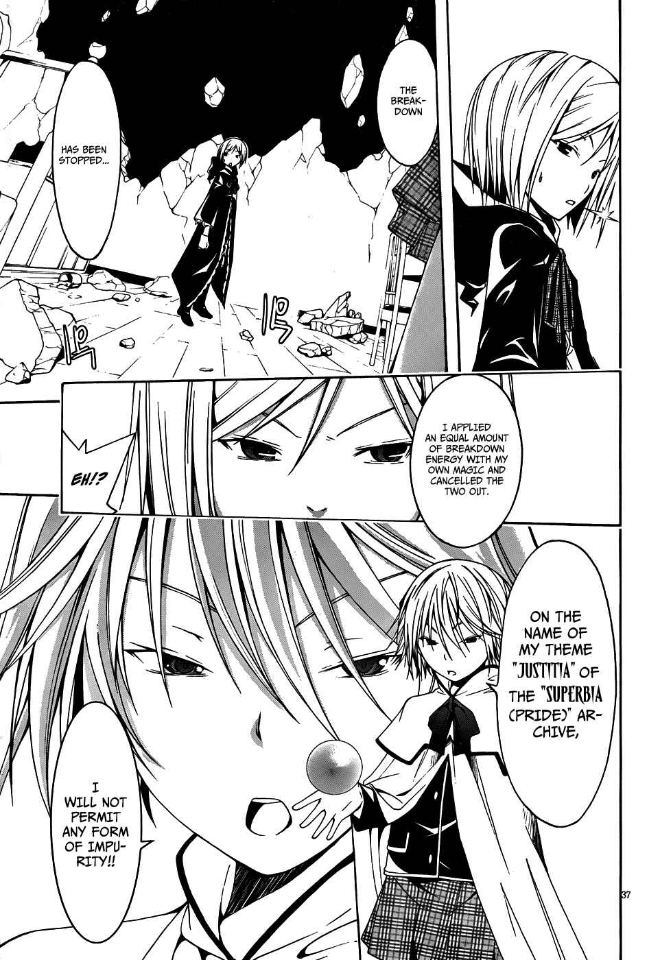 Trinity Seven Chapter 3 page 36
