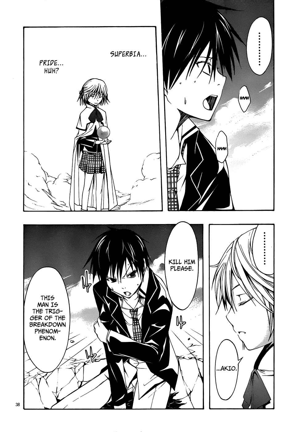 Trinity Seven Chapter 3 page 37
