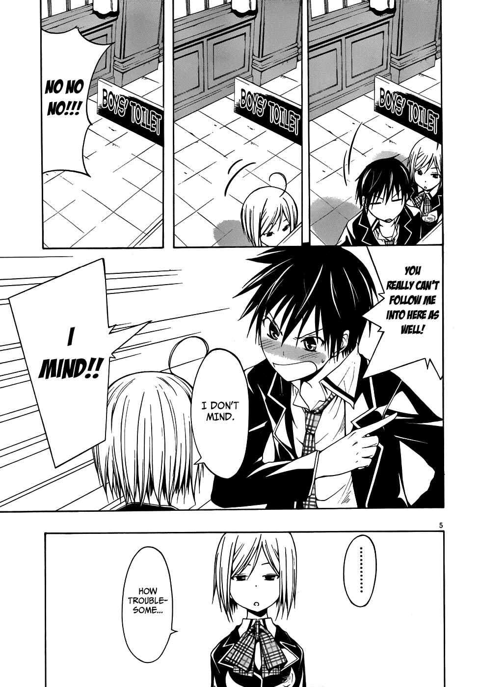 Trinity Seven Chapter 3 page 5