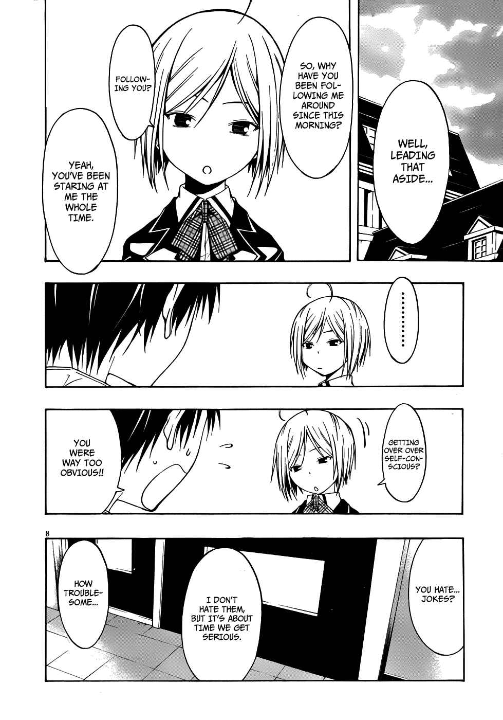 Trinity Seven Chapter 3 page 8