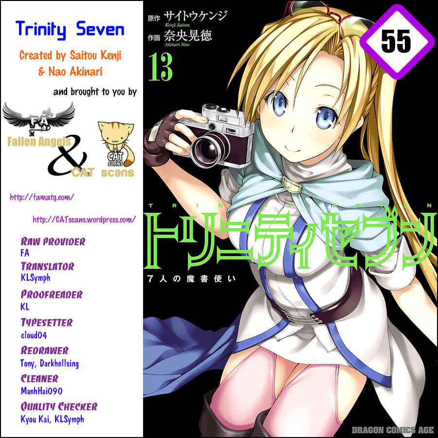Trinity Seven Chapter 55 page 0
