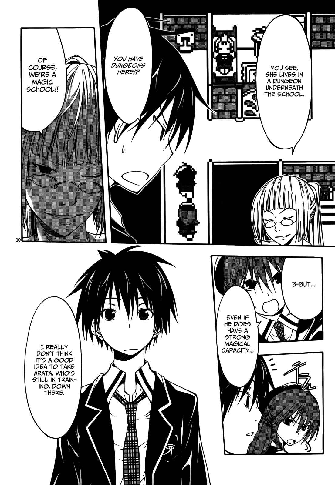 Trinity Seven Chapter 7 page 12