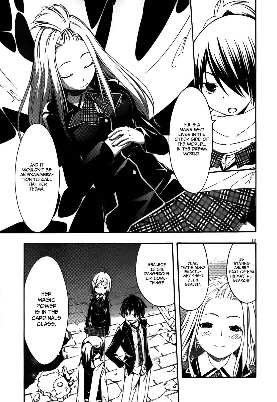 Trinity Seven Chapter 7 page 15