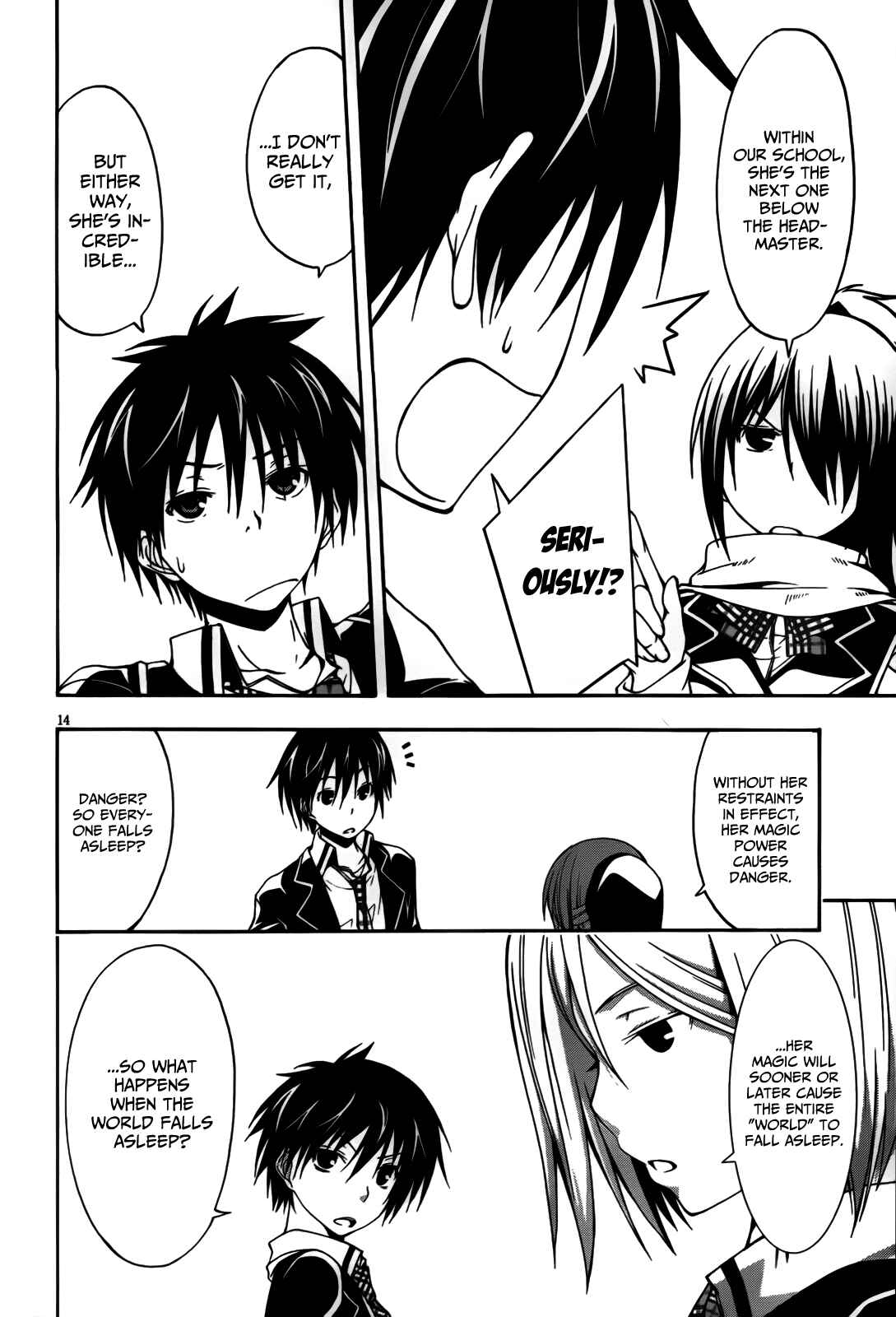 Trinity Seven Chapter 7 page 16