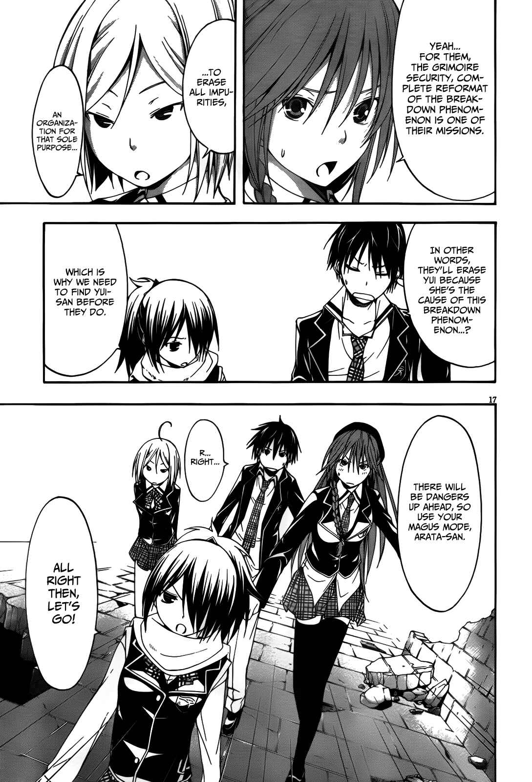 Trinity Seven Chapter 7 page 19