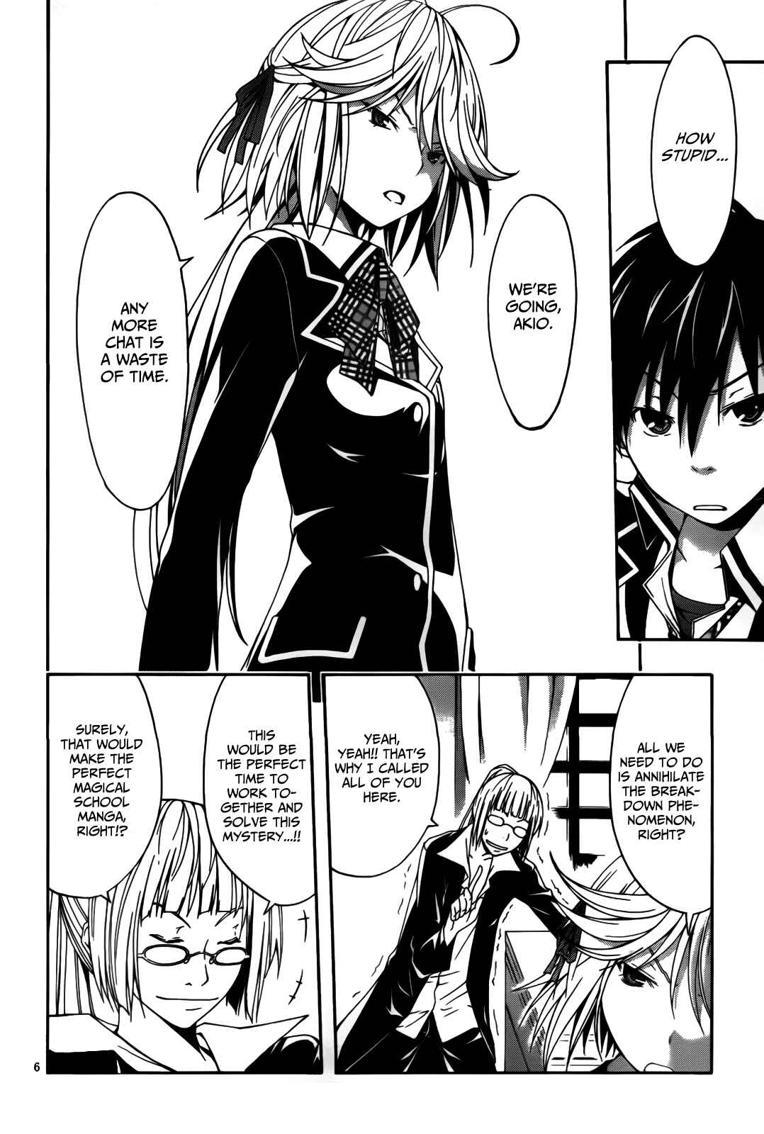 Trinity Seven Chapter 7 page 8