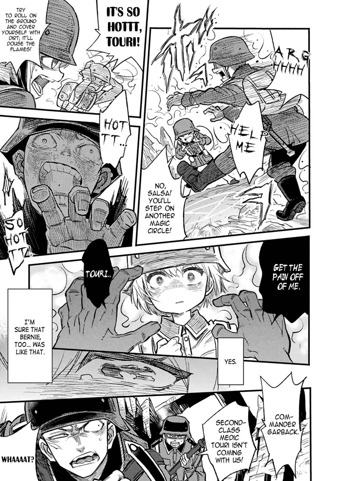 TS Eiseihei-san no Senjou Nikki Chapter 2 page 10