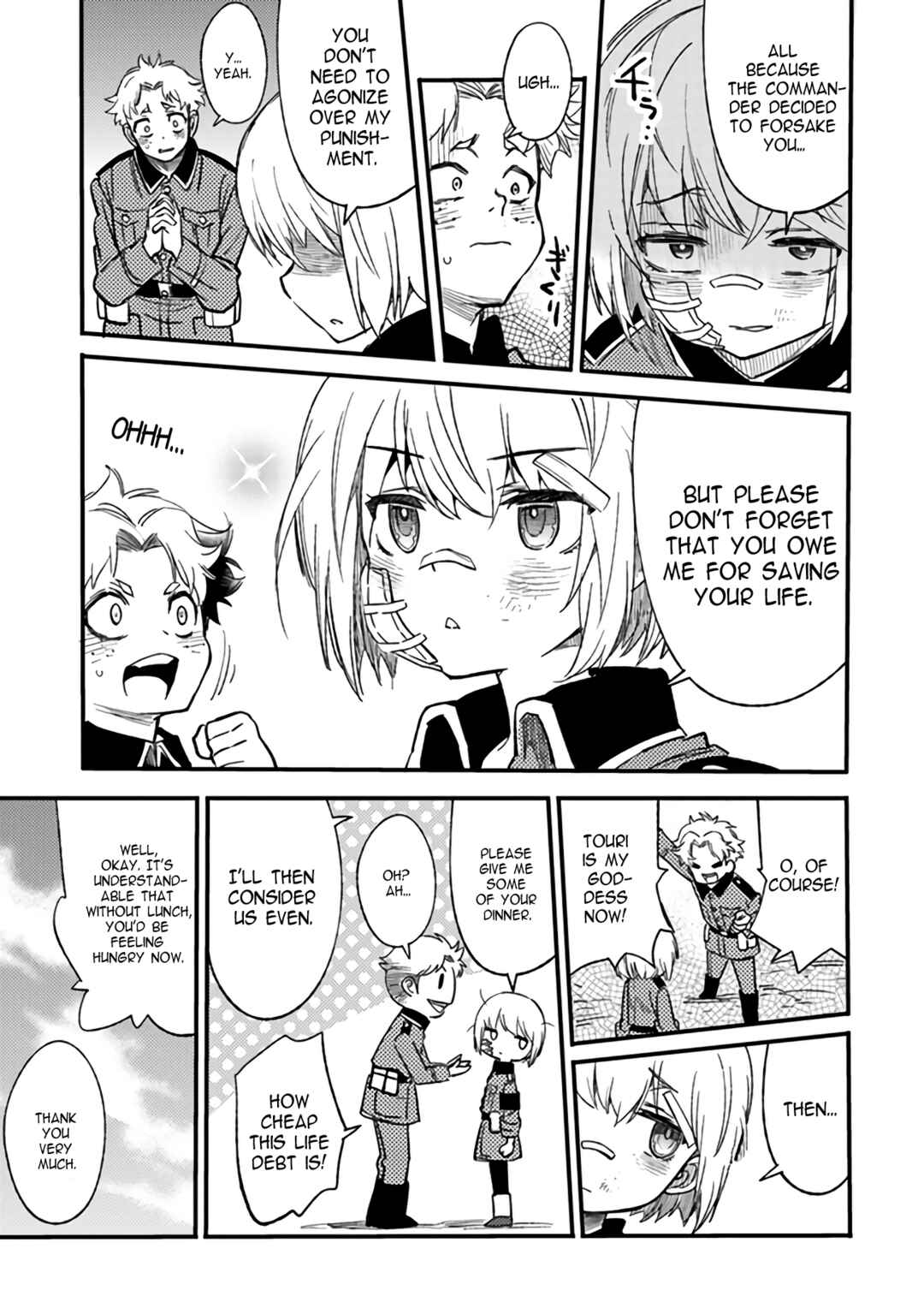 TS Eiseihei-san no Senjou Nikki Chapter 2 page 28