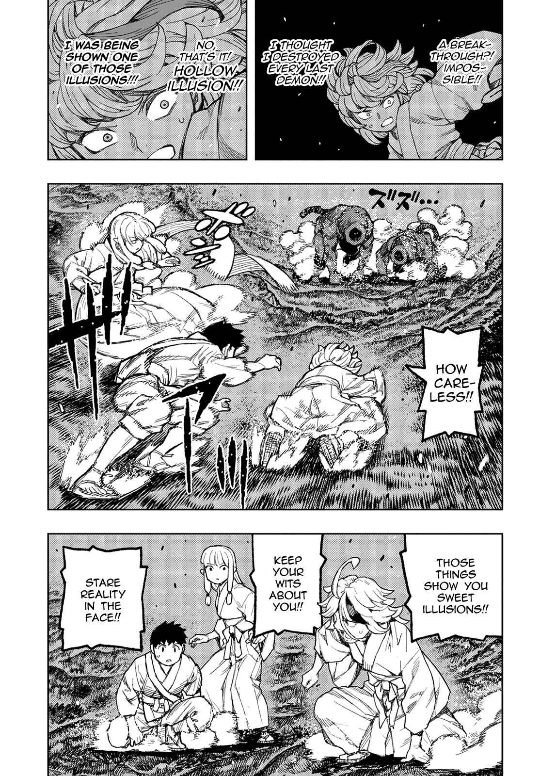 Tsugumomo Chapter 144 page 32