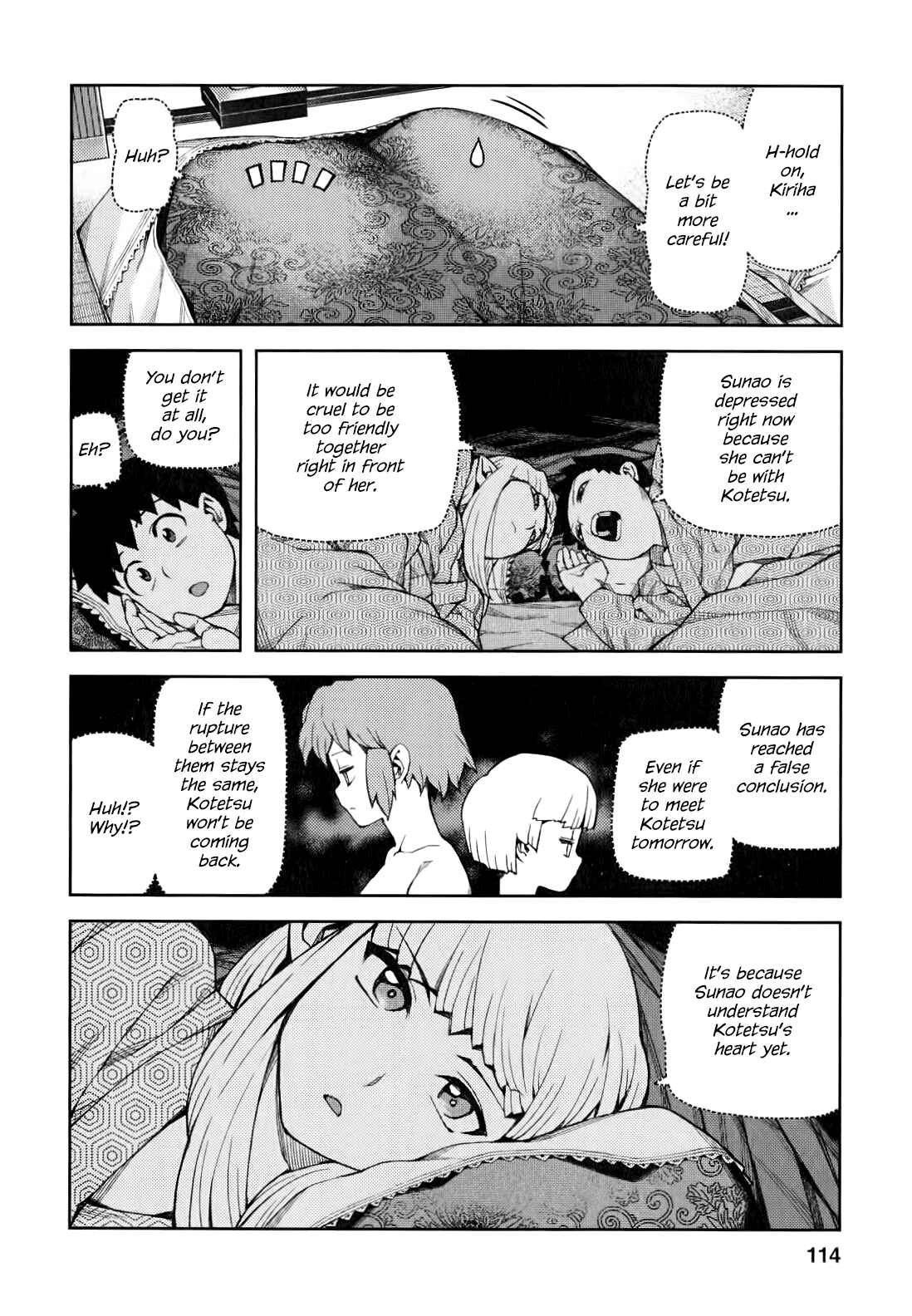 Tsugumomo Chapter 48 page 13