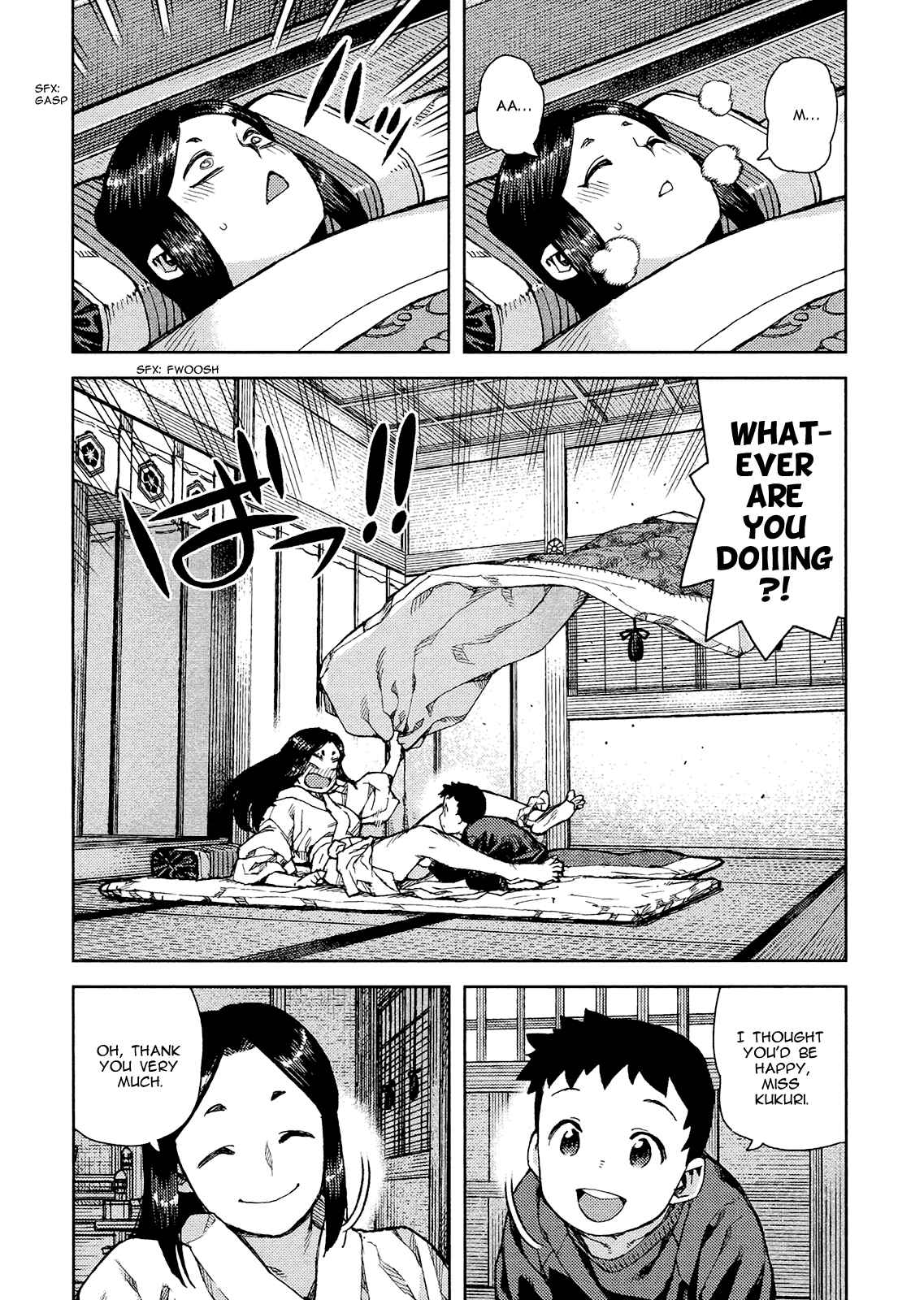 Tsugumomo Chapter 79 page 16