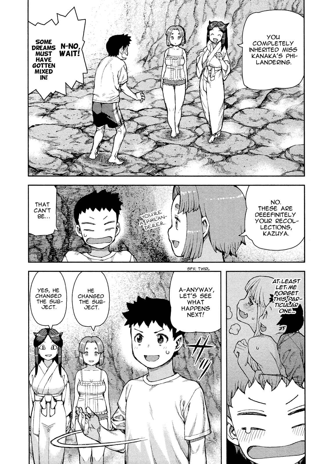 Tsugumomo Chapter 79 page 22
