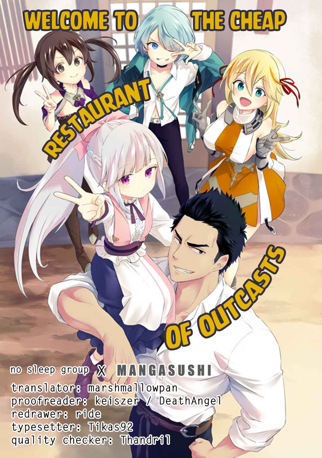 Tsuihousha Shokudou e Youkoso! ~Saikyou Party o Tsuihou Sareta Ryourinin (Lv.99) wa, Inaka de Nengan no Boukensha Shokudou o Hirakimasu!~ Chapter 10 page 0