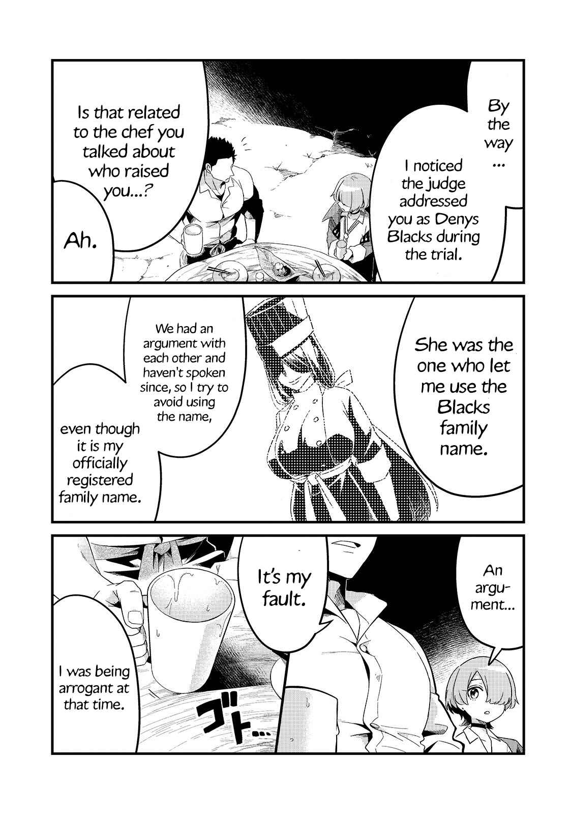 Tsuihousha Shokudou e Youkoso! ~Saikyou Party o Tsuihou Sareta Ryourinin (Lv.99) wa, Inaka de Nengan no Boukensha Shokudou o Hirakimasu!~ Chapter 10 page 22
